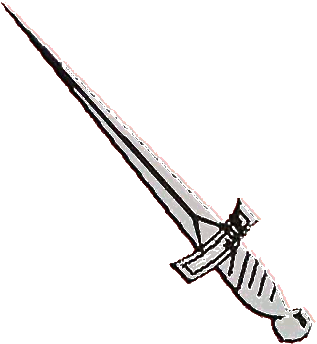 Elemento del escudo, espada