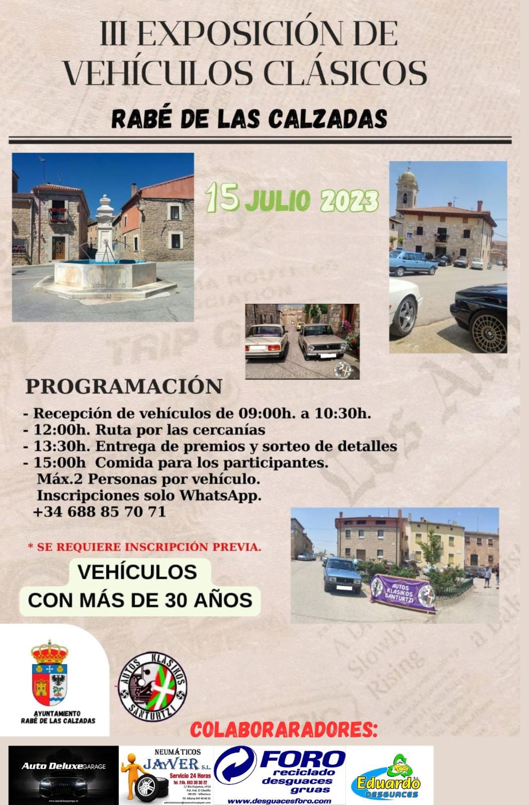 III Exposición de Vehículos Clásicos
