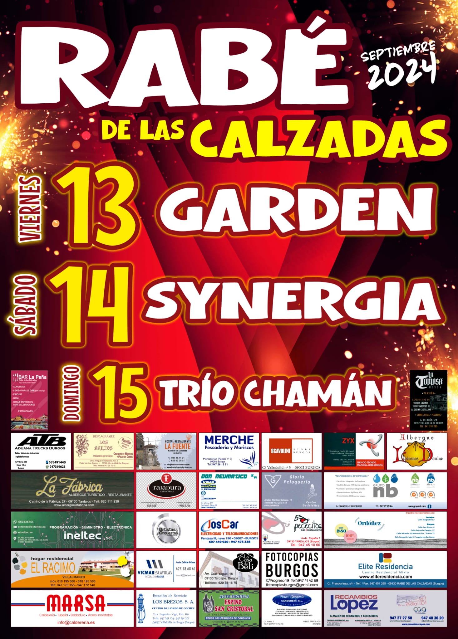 Fiestas de Rabé Septiembre de 2024