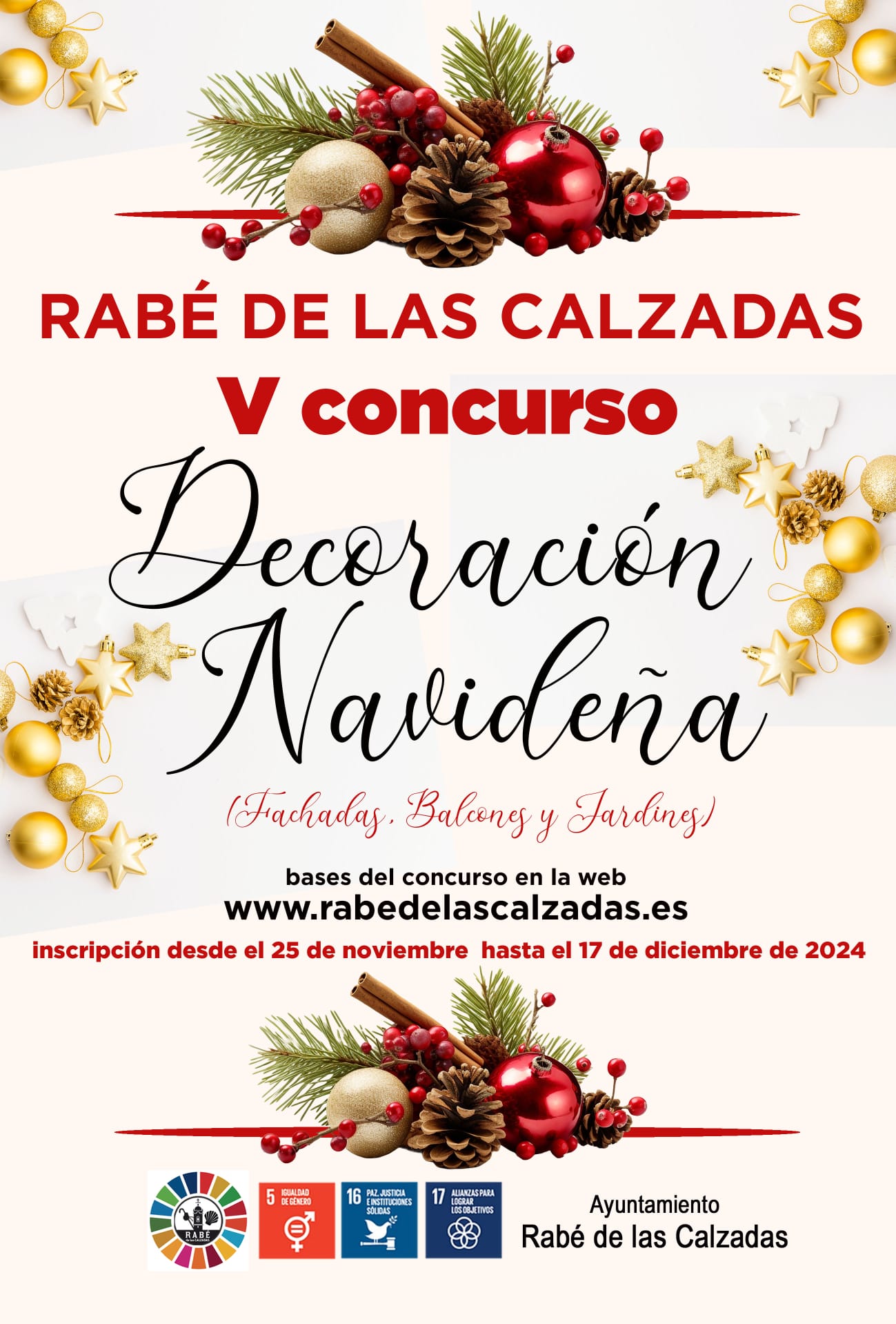 NAVIDAD EN RABE DE LAS CALZADAS 2024-DECORACIÓN NAVIDEÑA